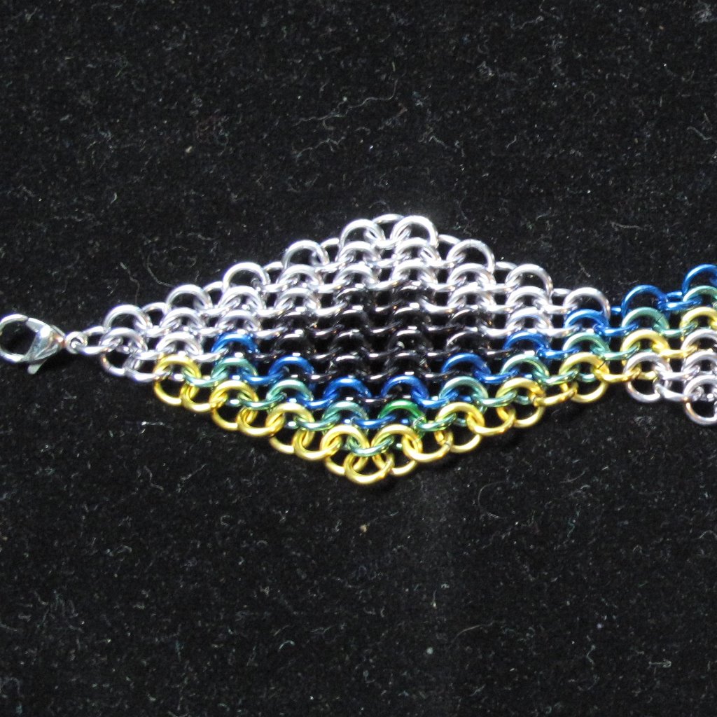 Chainmail Bracelet - Euro 4in1 Weave